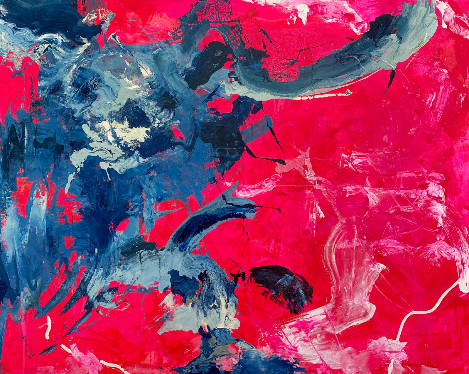 Full bleed. Acrylic and Oil, 2024